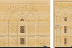 Model 404, Kuzey Çamı, doğal taş süslemeli